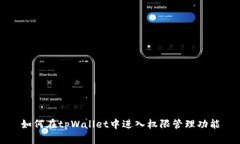 如何在tpWallet中进入权限管